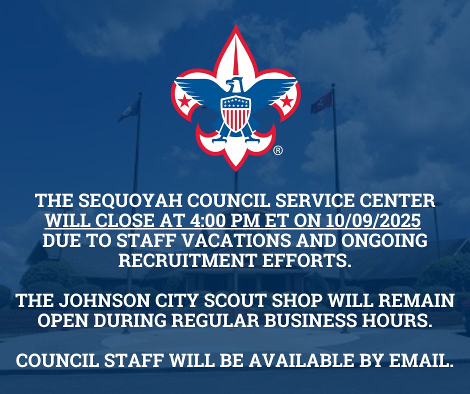 Sequoyah Council, BSA tweet media