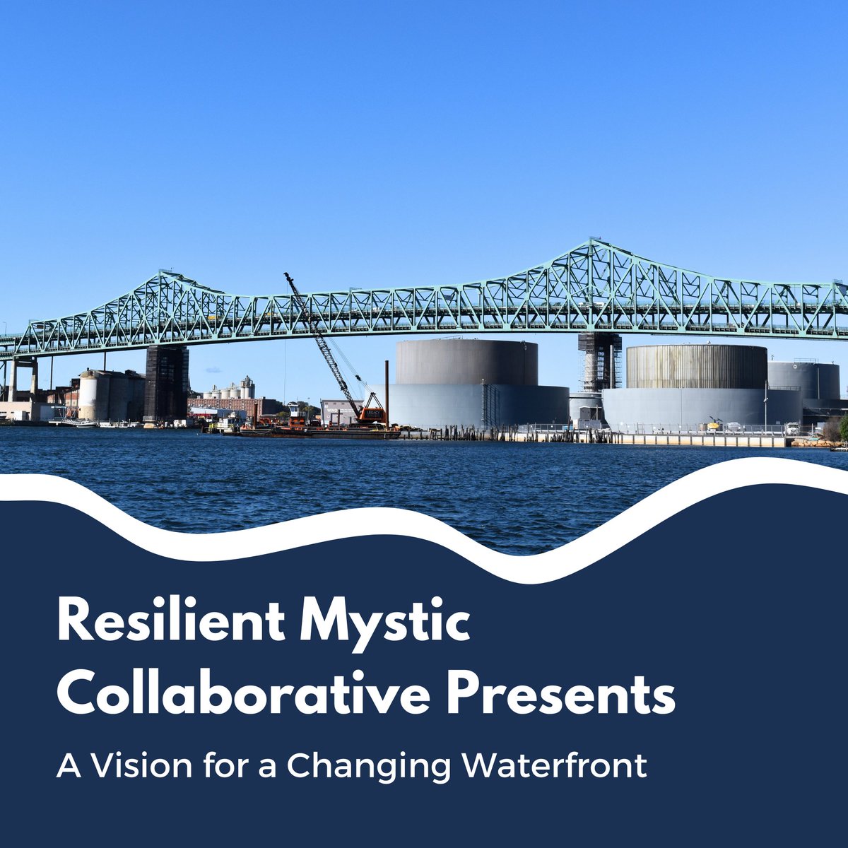 MysticMyRWA's tweet photo. What does a thriving, connected, and inclusive waterfront look like on the Mystic River? A new report from the #RMC, with @CBIPractice and @StossLU, presents a regional vision for the tidal section of the Mystic River. Learn More >>> https://t.co/GmJwkBUgRM https://t.co/wFYYBlQbfD
