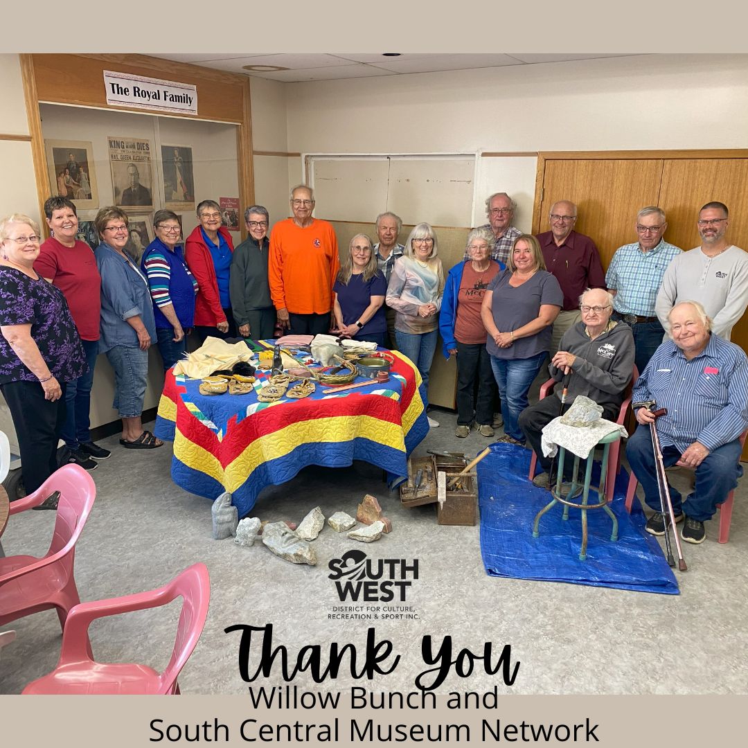 Thank you to the community of Willow Bunch and the South Central Museum Network for inviting the South West District to attend their meeting and presentation.
The day was filled with idea sharing, networking, and words of encouragement.
gosouthwest.ca