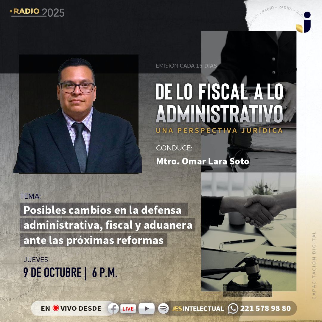 📌Parece que en estos últimos días se está redefiniendo la defensa fiscal y administrativa, de eso vamos a platicar mañana...🤓