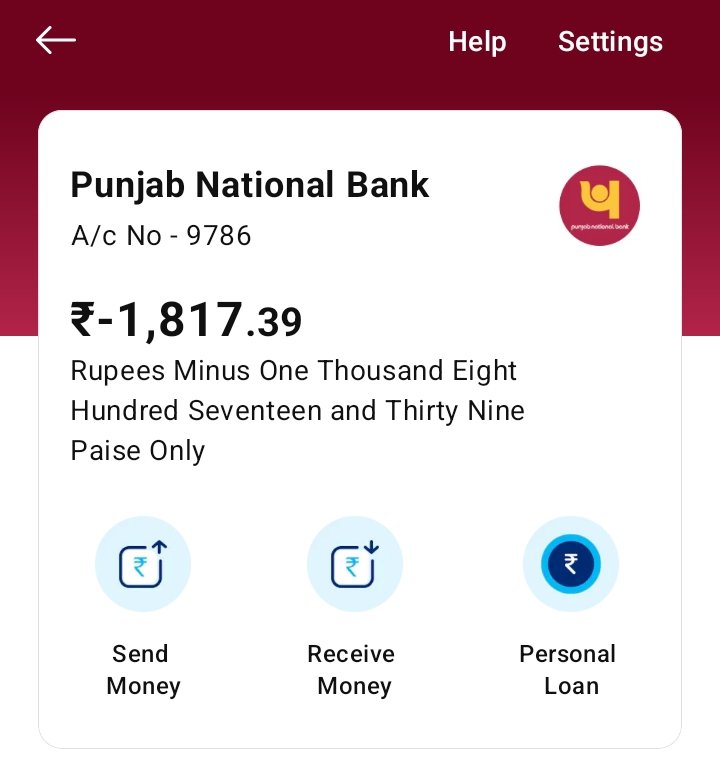airdropsalertt's tweet image. Please help me in withdrawal of my own hard earned money 🙏🙏😭 @pnbindia @PNBMetlife1 @RBI @jagograhakjago  

#negativebalance #charges #pnb #rbi