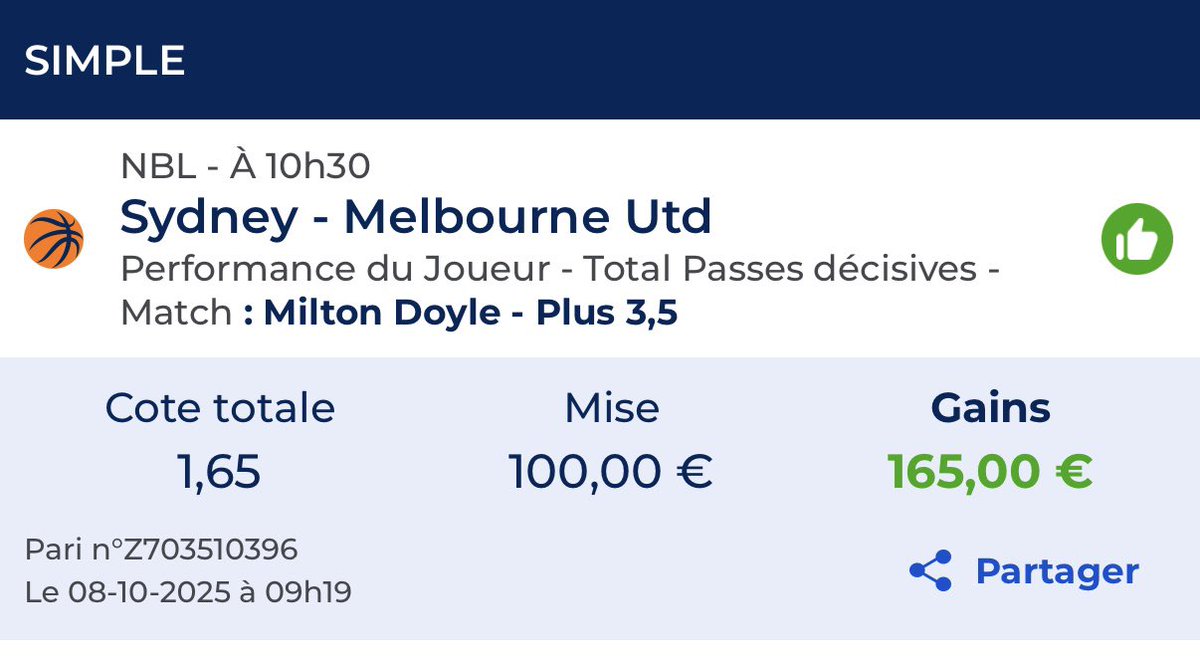 SelimK26867's tweet photo. @MoneyTimeVIIP Tous les jours des spots de shark, meilleur tipster basket je veux rien savoir 🎯🏀🔥 https://t.co/UY1crABtu6