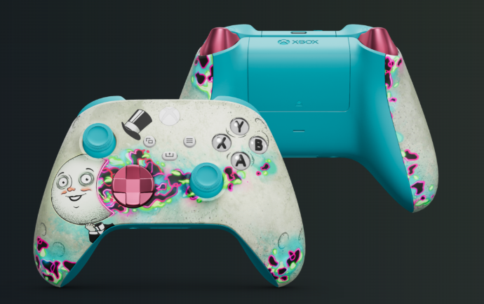 MrboomstickXL's tweet photo. I couldn't say NO to another @Xbox #DesignLabs controller for my collection! #OuterWorlds2 is going to be FIRE when it releases later this month! https://t.co/KLIsvRkFUj