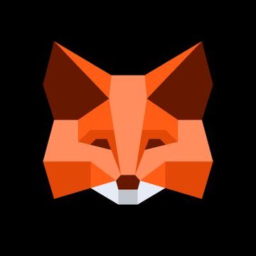 First image shows a geometric polygonal fox head in orange and brown tones on black background, representing a stylized animal logo. Second image displays an abstract green-tinted hourglass shape with two rounded connected bulbs on a blurred green backdrop, symbolizing time or flow in a minimalist design.