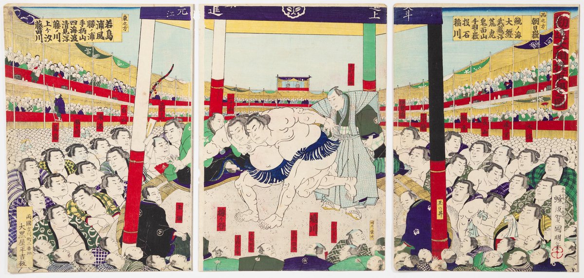JapaneseGallery's tweet photo. More than a sport - Sumo is a tradition, a ritual, and a powerful expression of Japanese culture.

From its ancient roots in Shinto ceremony to its rise as Japan’s national sport, Sumo embodies strength, discipline, and deep spiritual meaning. ‘The Art of Sumo’ exhibition at the Embassy of Japan in London explores the rich history and striking visual legacy of Sumo, highlighting the traditions and rituals still practised today.

We at Japanese Gallery Kensington are honoured to collaborate on this exhibition and proud to have several of our prints featured as part of the display.

The exhibition is open on weekdays, 09:30am - 5:30pm.

🎟 Tickets: https://t.co/U4exUNuFOH

@JAPANinUK