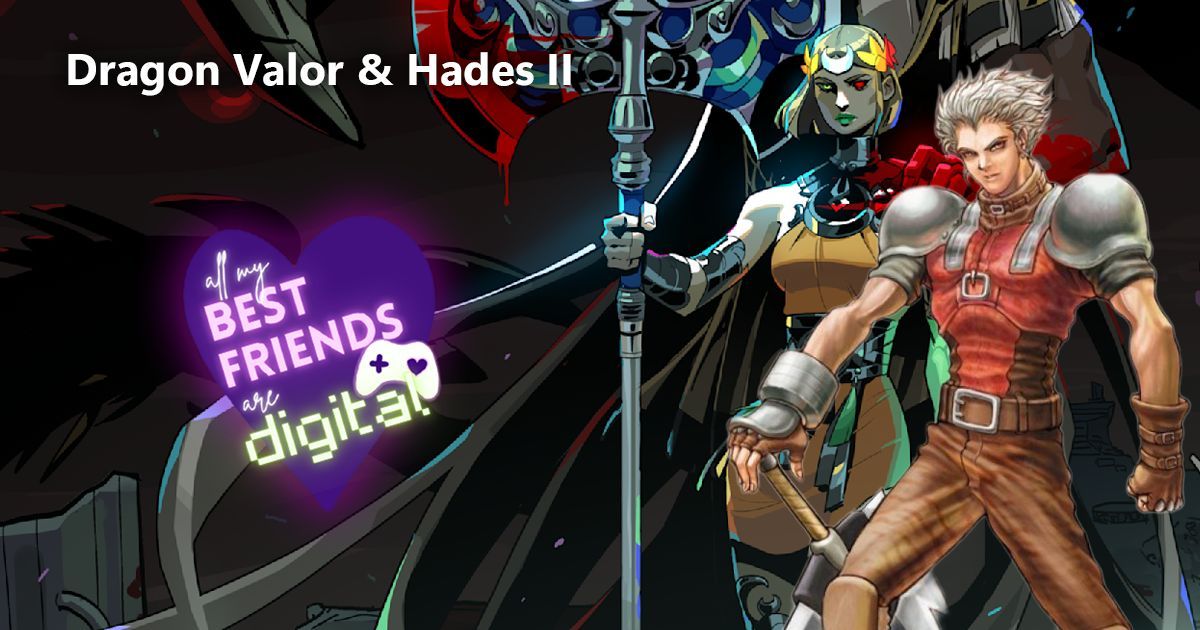 AMBFAD's tweet image. We get dynastic AF here, with multi-generational dynamics galore. We breed dragon killers with Dragon Valor and look to rescue our dear, grim, chthonic papa in Hades II. buff.ly/I4bVB92