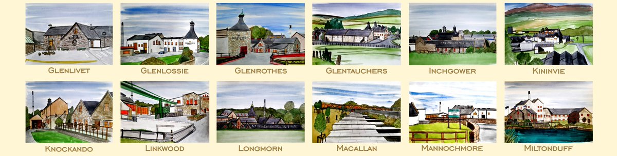 adrianmcmurchie's tweet photo. "Speyside Distilleries" Updated to include @Dallas_Dhu  currently undergoing some renovations before production restarts under the guidance of @AceoSpirits  In the meantime you can always nip 10 mins up the rd to @Benromach  and do their tour. https://t.co/XhOGCoCgXY https://t.co/M7apGiIOkw