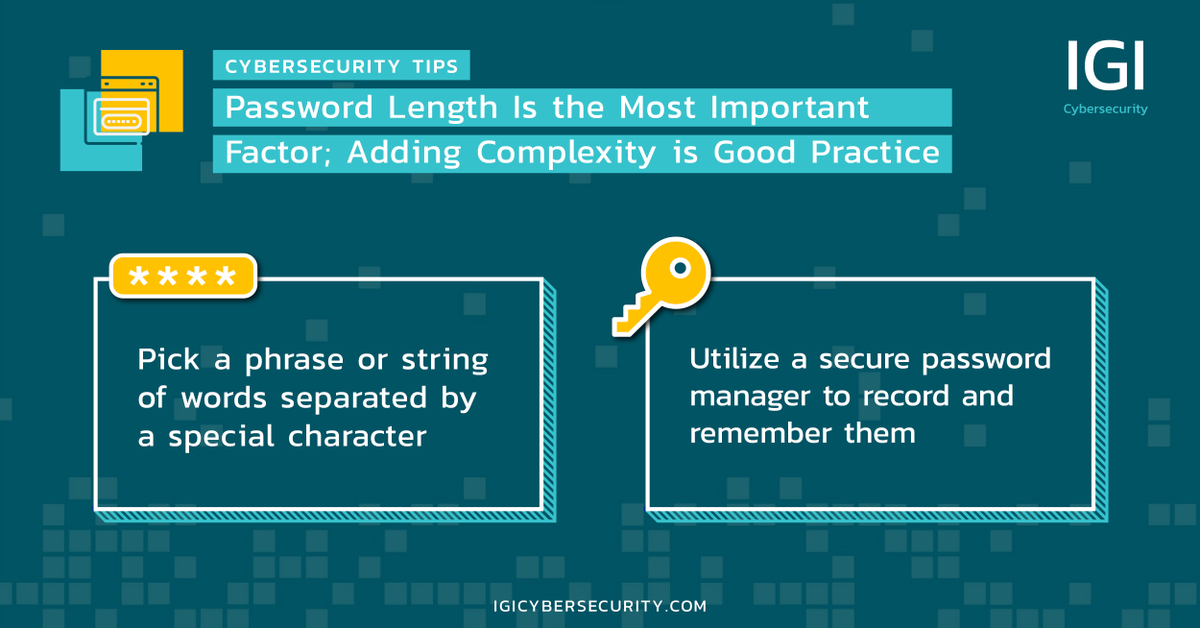 💡 Cybersecurity Tip 2: Creating strong passwords is essential for protecting your accounts and the information behind them. Strengthening them helps keep your data safe and secure.

#CybersecurityAwarenessMonth