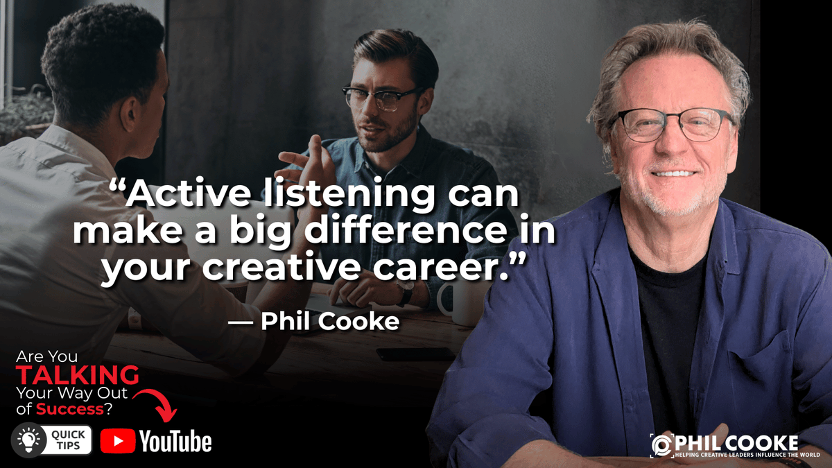 PhilCooke's tweet image. I once pitched - and won - a project just by LISTENING. Find out how here:  youtu.be/Ax0WqBwBcwk
#pitching #careeradvice