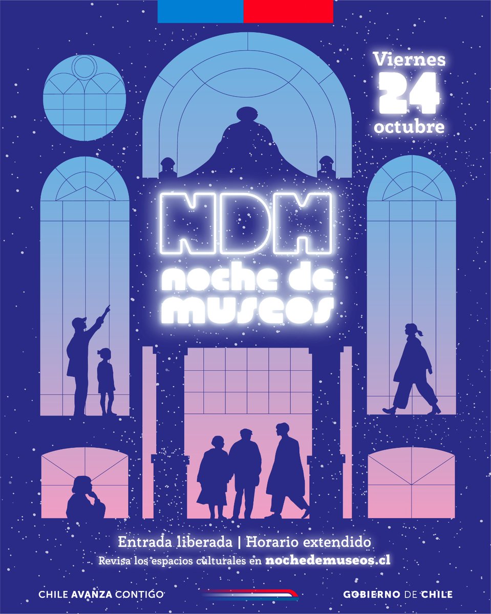 📣 ¡Atención!
🌙 ¡Volvimos! El Cementerio General se une a #NocheDeMuseos con un recorrido especial lleno de historia y patrimonio.
🗓️ Viernes 24 de octubre
🎟️ Entrada gratuita con inscripción previa.
🔜 Pronto más detalles en 👉