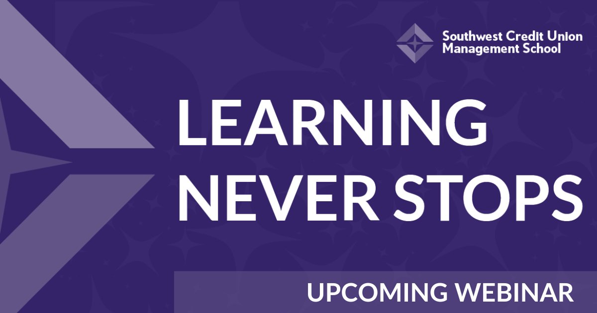 CornerstoneCUL's tweet image. 🍂 Fall into learning! Back by demand: HR Trends Overview Part II with Virginia Whitham on Nov. 4, 10-11 a.m. CT.

✨ FREE for SCMS alumni, students, and Cornerstone credit union pros. scms.coop/events/learnin…

#LearningNeverStops #HRtrends #SCMS