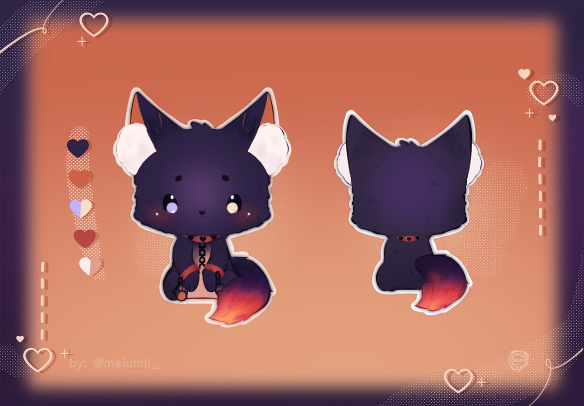 StellaRosella's tweet photo. 🍁MAJOR UPDATE🍁
- Full ref sheet
- Adorable Chibi
- Mascot Pet

My character Ambrosia FINALLY has an official ref sheet! The fall suits her so well! Im so happy to get to share such beautiful art with you all finally! 

🎨:@melumii_ 

#Vtuber #VGenComm #illustration #Commission https://t.co/AVaVyrCMB1
