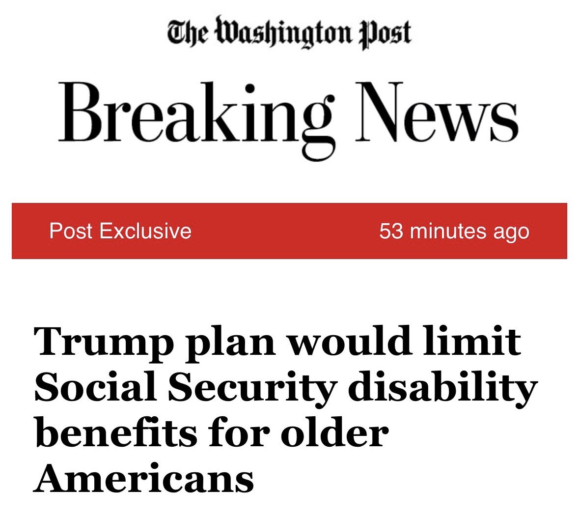 Cutting Medicare and Medicaid, defunding rural hospitals, draining the economy of manufacturing jobs, gutting rural news stations, and now they’re coming for Social Security.

The GOP’s agenda is anti-rural America.