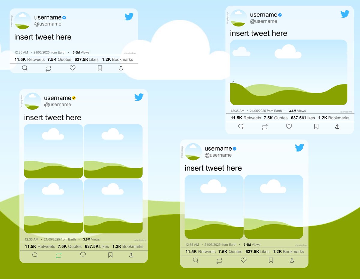 alaniesims's tweet image. Snapchat + Twitter Templates 👻 [Canva]

For those that never deleted Snapchat and for the ones that still call X Twitter📱