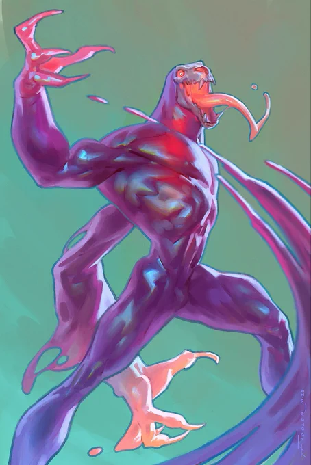 Weretober2025 Day 8 - Skeletal Slime!