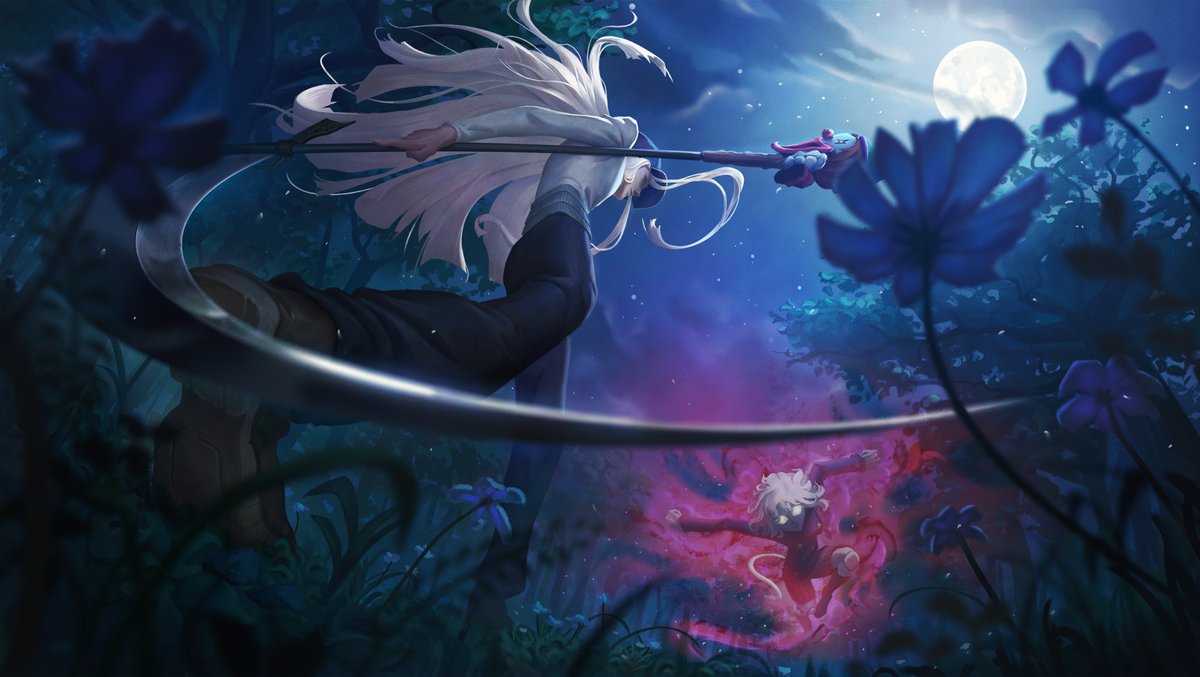 tem um tempin que nao posto nada mas aqui vai uma ilustra pessoal que estive fznd este tempo

Kite vs Neferpitou