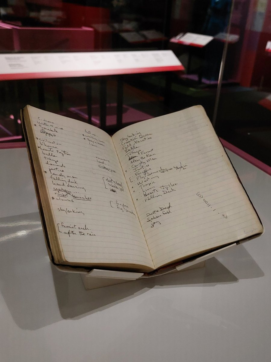 Les paroles manuscrites de la chanson « If I Had a Rocket Launcher » de Bruce Cockburn font partie de l’exposition Rétro.

Joignez-vous à nous le 8 nov. pour une conversation avec le musicien et la chance de voir les paroles manuscrites de près 🎟 bit.ly/44JtnNB