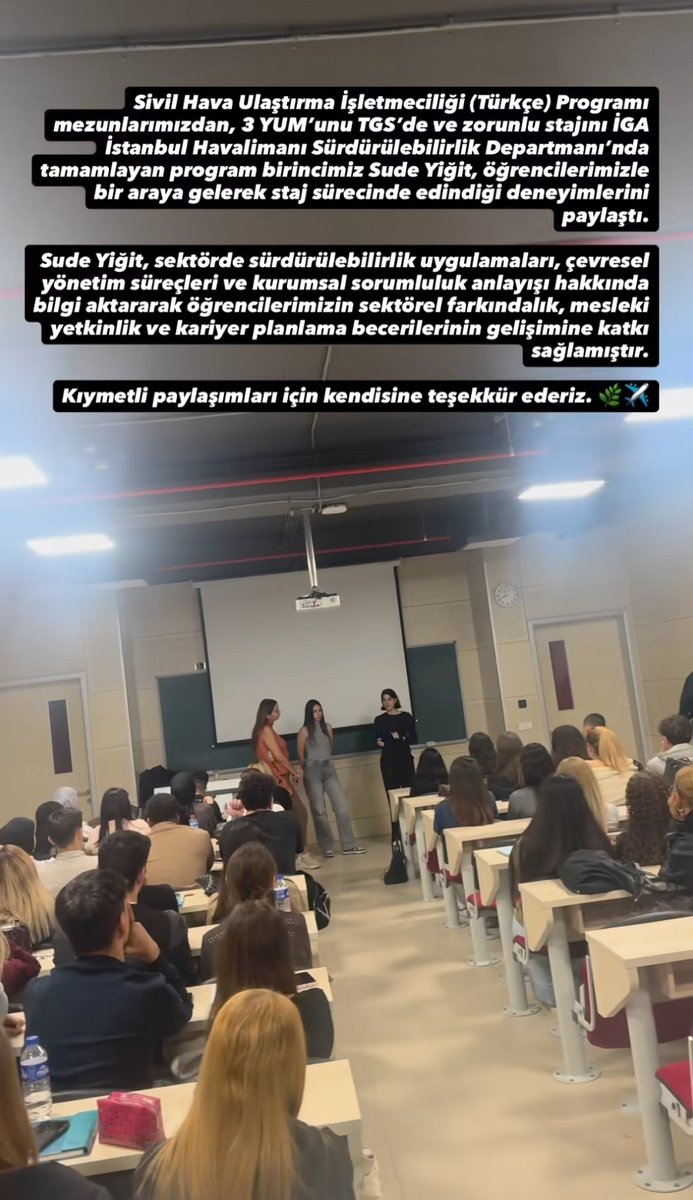 📌İlgi ve katılımlarınız için teşekkür ederiz.✈️🌱