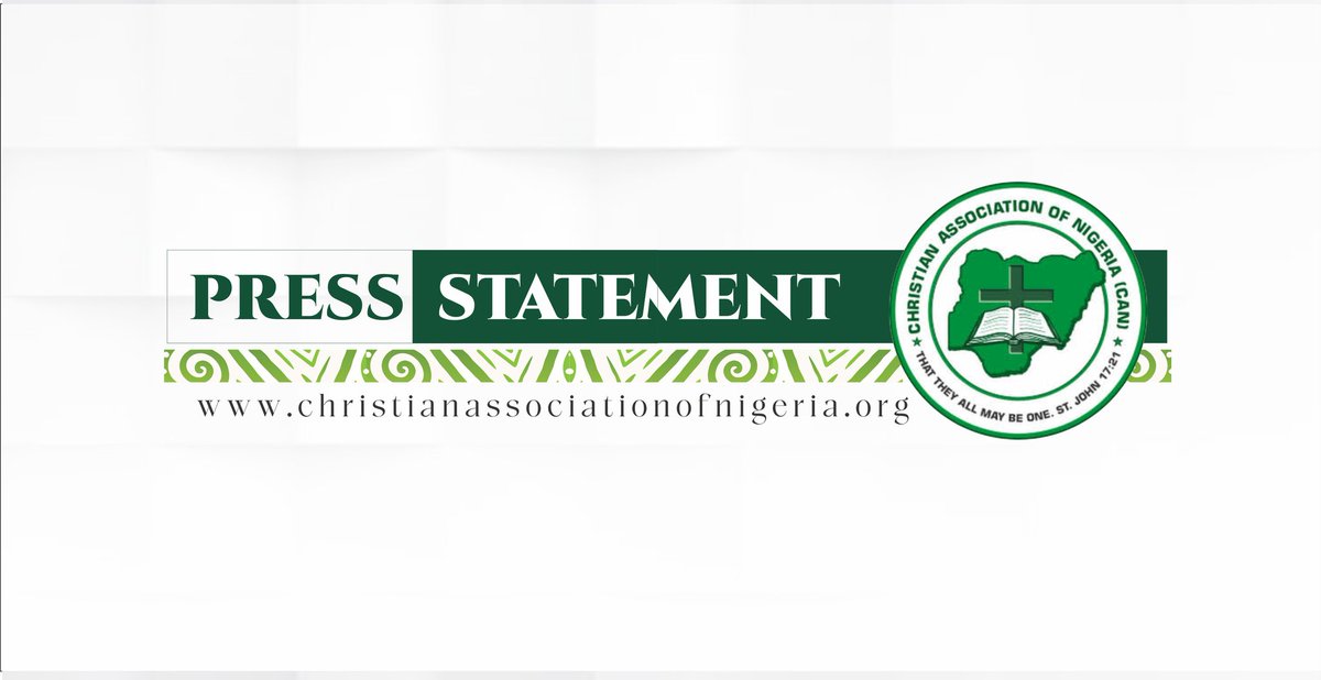 CANmedia_'s tweet image. CAN PRESS STATEMENT:
&quot;Christian Genocide&quot; - CAN Clarifies Position.

christianassociationofnigeria.org/?p=4099