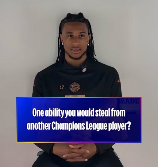 Kenpachi1070's tweet photo. 🗣️ | Michael Olise, à propos d’une qualité qu’il volerait à un autre joueur de Ligue des Champions :

« Le PR de Yamal. » 

Lui même sait qu’il est meilleur mais qu’il n’a pas son PR 😭 https://t.co/ynD7PeetZu