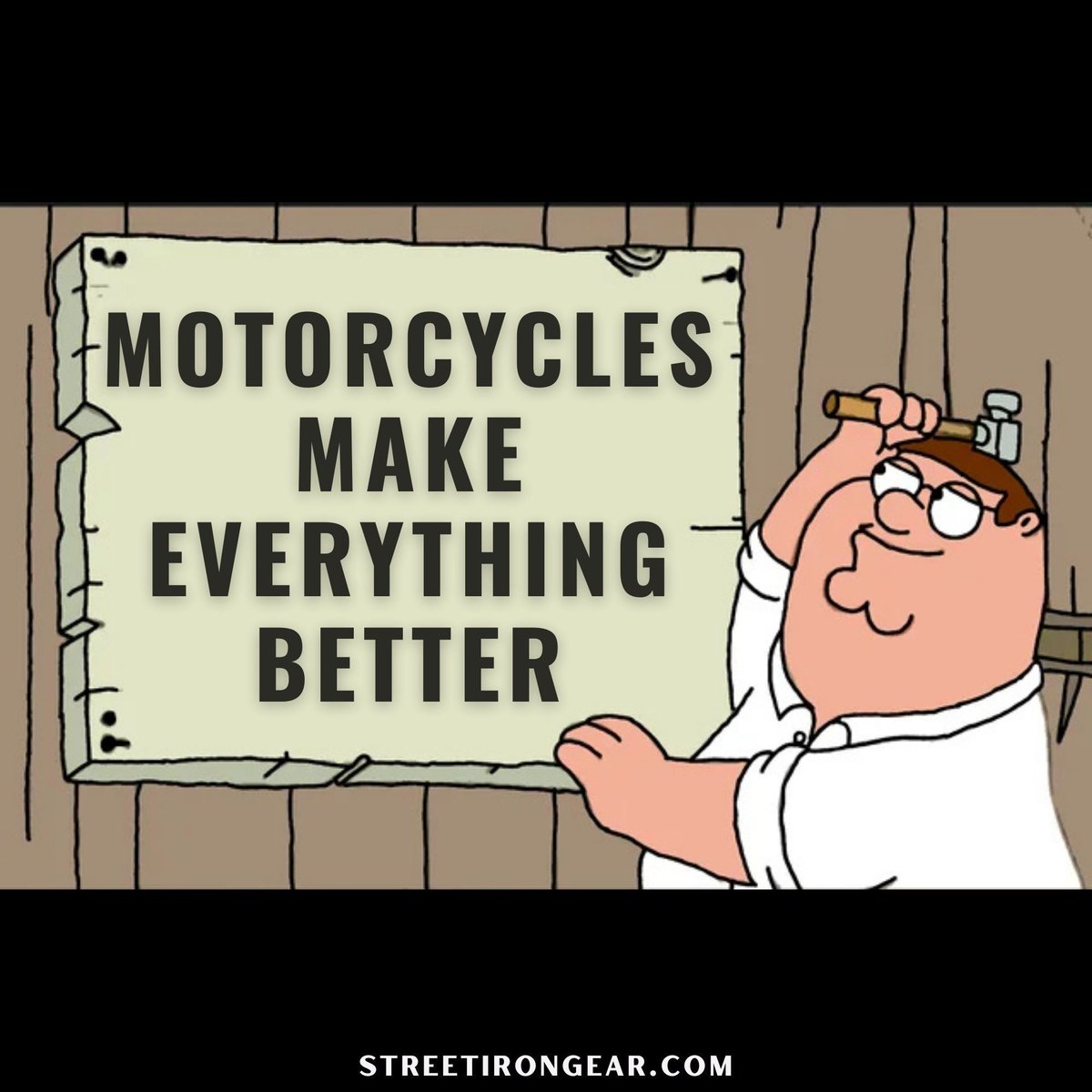 StreetIronGear's tweet image. The ultimate life hack. Sometimes, the solution is just really, really obvious. And it usually involves two wheels. It&apos;s not a question; it&apos;s a universal truth.

#MotorcycleLife #BikerHumor #TwoWheels #MotorcycleTherapy #RideOrDie #TruthBomb #StreetIronGear #MotorcycleMemes