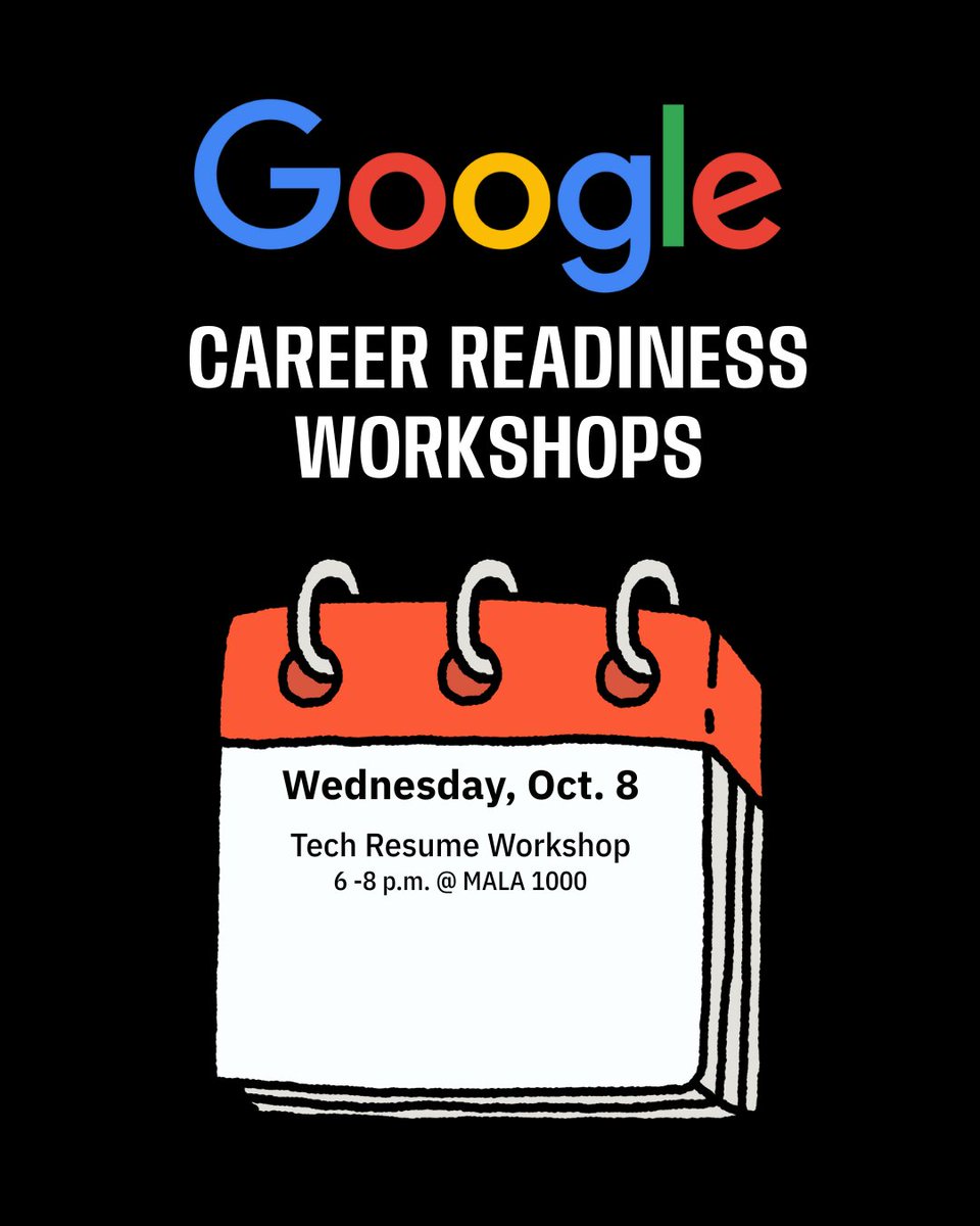 UFCISE's tweet photo. 🚨 REMINDER: Google is here on @uflorida campus today!🚨
Workshops, office hours, food all hosted by @UFCISE.
Bring your laptop, pick your sessions, and get career-ready! Open to all @UFWertheim majors.
Register👉 https://t.co/rgKpxNBoGr #TechCareers #GatorReady #GoogleLife https://t.co/mWaqug1YDq