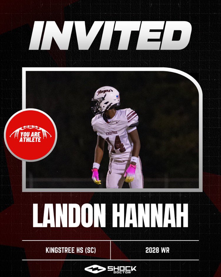 LandonHannah3's tweet photo. I want to say Thank You to @youareathlete &amp; @ShockDoctor for the invite https://t.co/gUjUjJu8YM