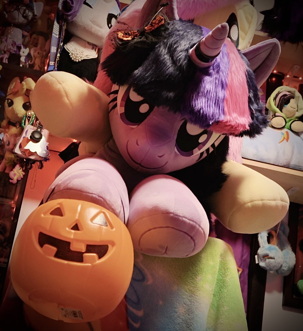 Twilight wants to go trick or treating 🎃