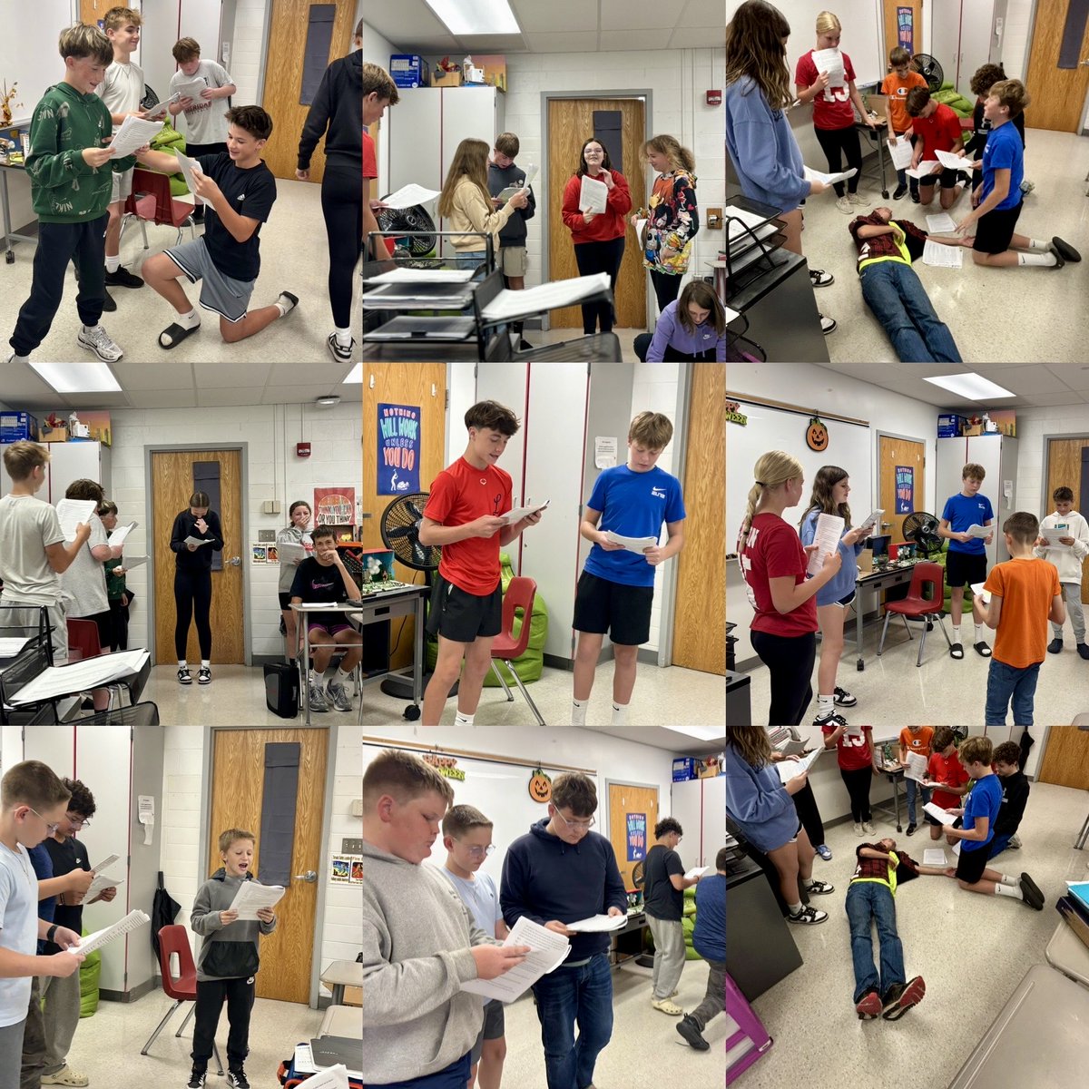 SMS7ELA's tweet photo. 7th Grade ELA Readers’ Theater!🎬🎥📝❤️ https://t.co/LdAIgGOpY3