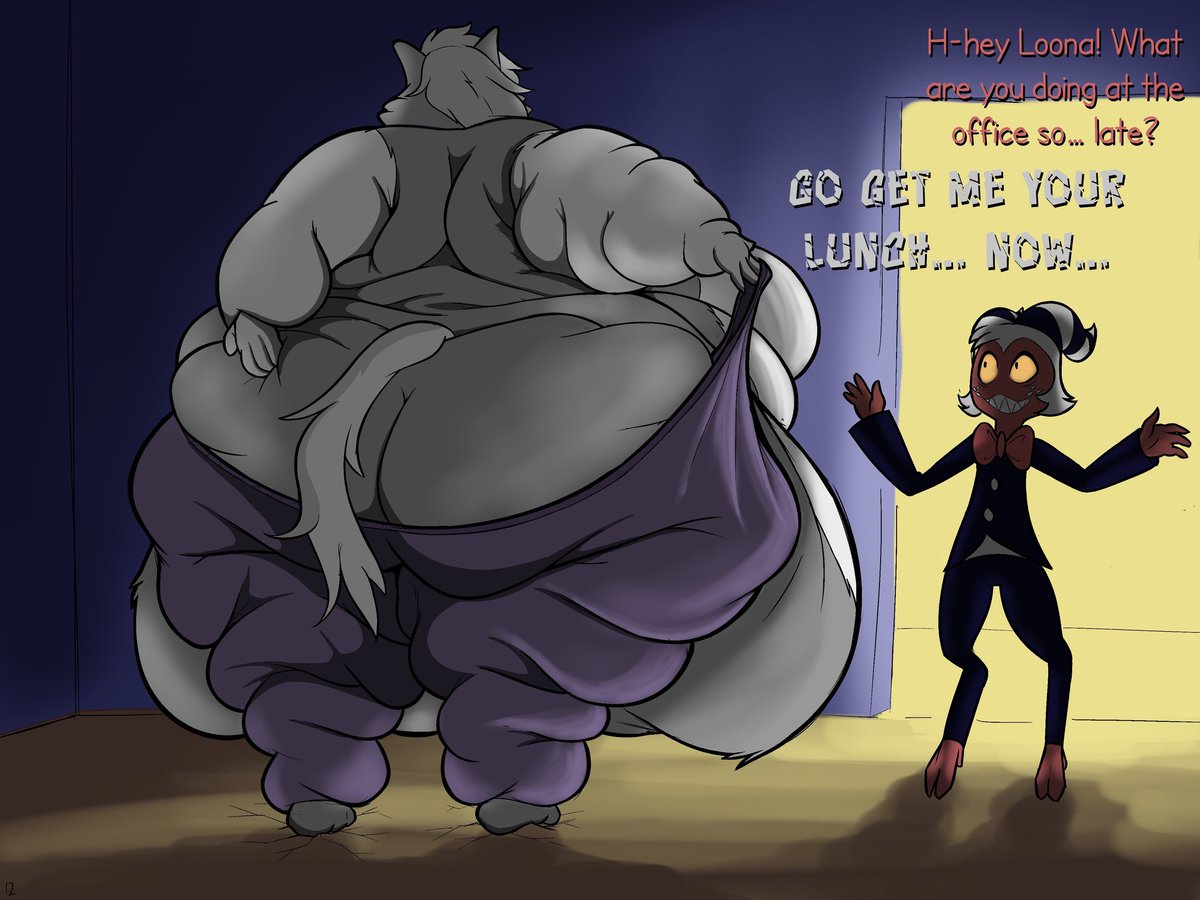 Uh oh, she's mad. Maybe Moxxie can help her with her pants while she cleans out the office fridge.