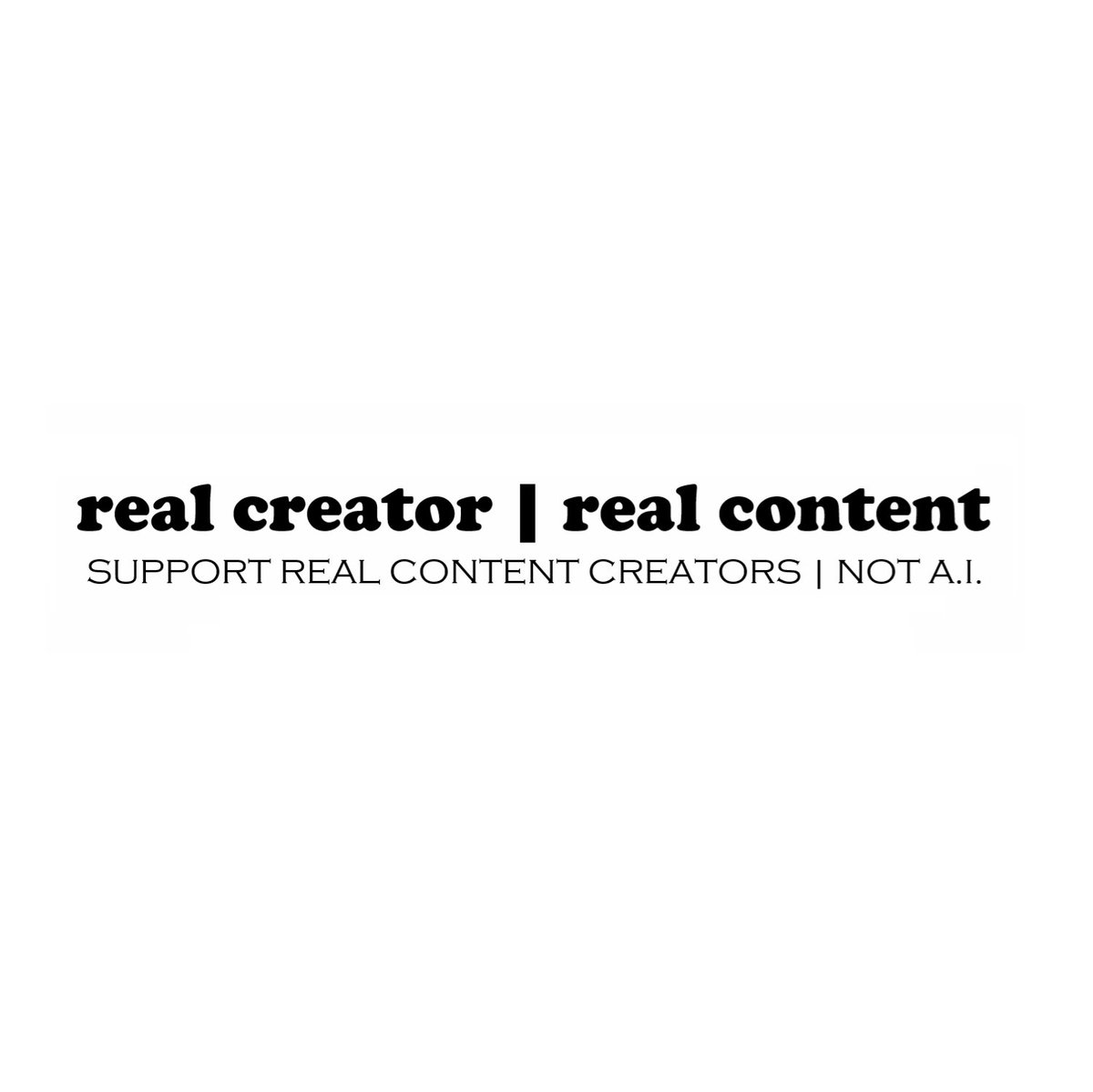 MetaShackle's tweet image. Support real people. Support real creators — not the abomination of AI&apos;s fake plastic version of real creativity.  

#AI #Real #RealContent #RealCreator #RejectAI #TrueArtistry