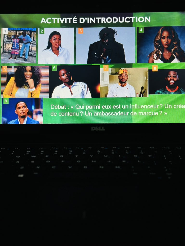 Aujourd’hui, c’est ma rentrée en tant qu’enseignante. Et, je démarre le semestre avec 20h de cours en stratégie d’influence pour des étudiants en Master 2 à l’institut BEM de Douala. 
Wish me good luck 😅