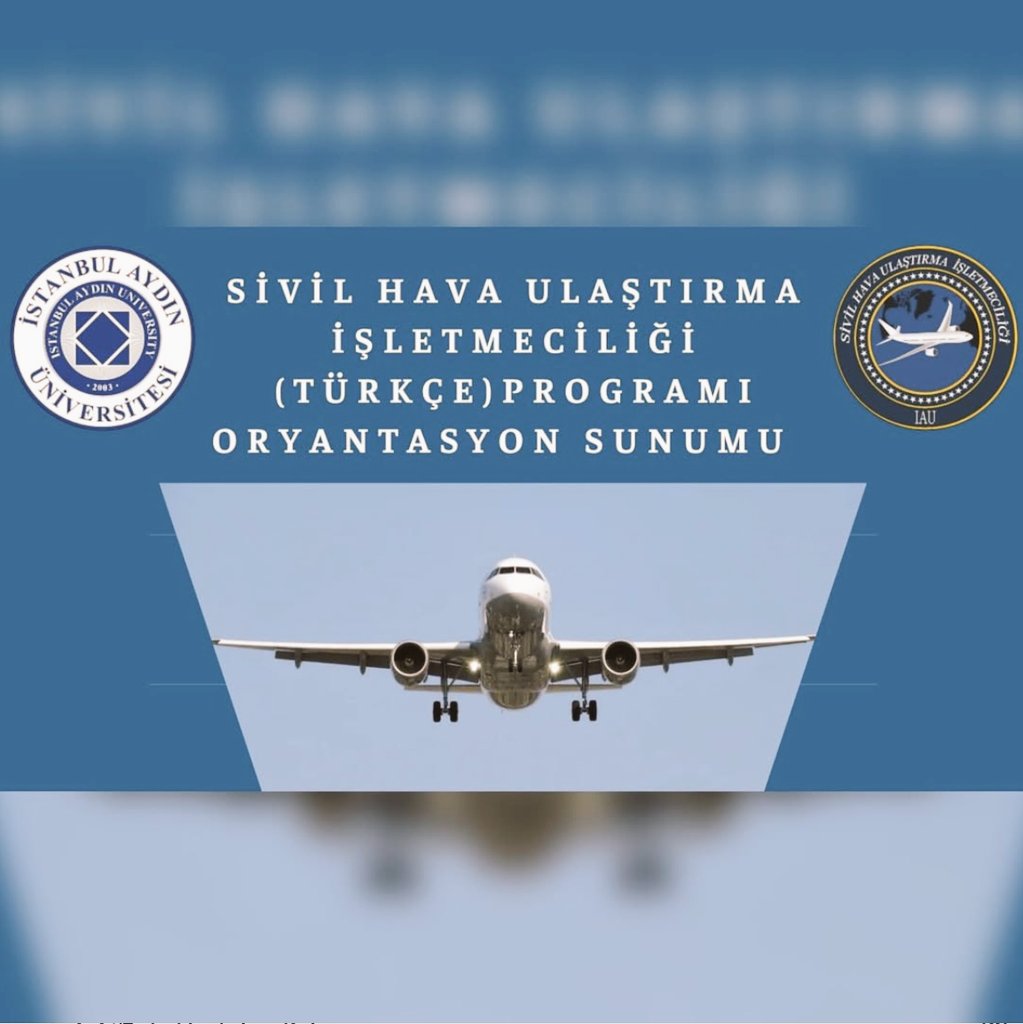 📌✈️ Sivil Hava Ulaştırma İşletmeciliği (Türkçe) Programı öğrencilerimiz için hazırlanan Oryantasyon Sunumu sizlerle!

Emeği geçen öğrencimiz Faik Faik’e ve Dr. Öğr. Üyesi Gülcan Güzel’e teşekkür ederiz. 💙

🔗instagram.com/p/DPWLDezDN6v/…
