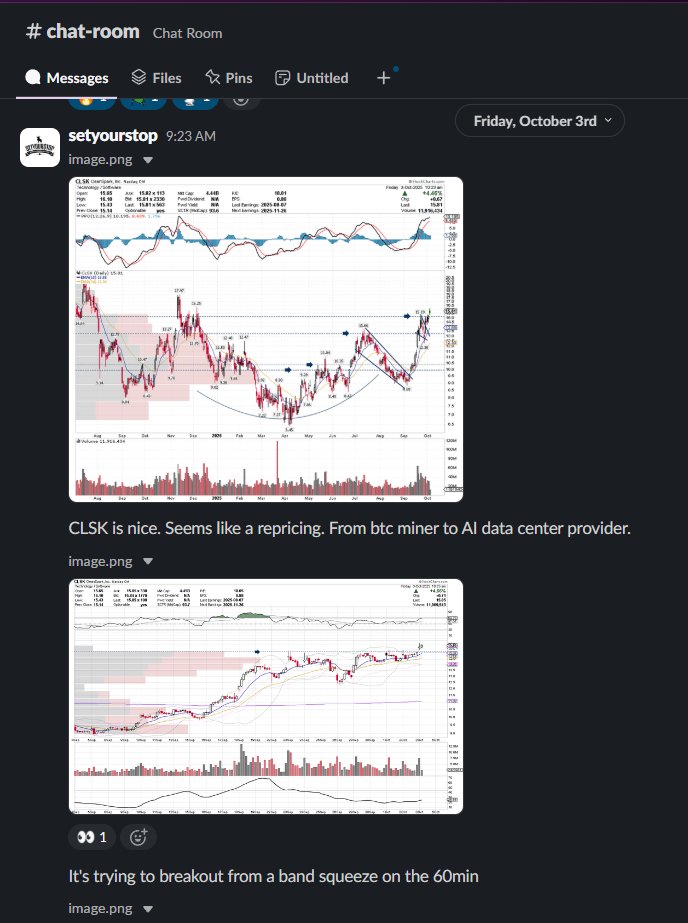 SetYourStop's tweet image. $CLSK demonstrates the power of identifying footprints—combining options activity and technical structure across multiple time frames to signal potential momentum. The outcome...🚀