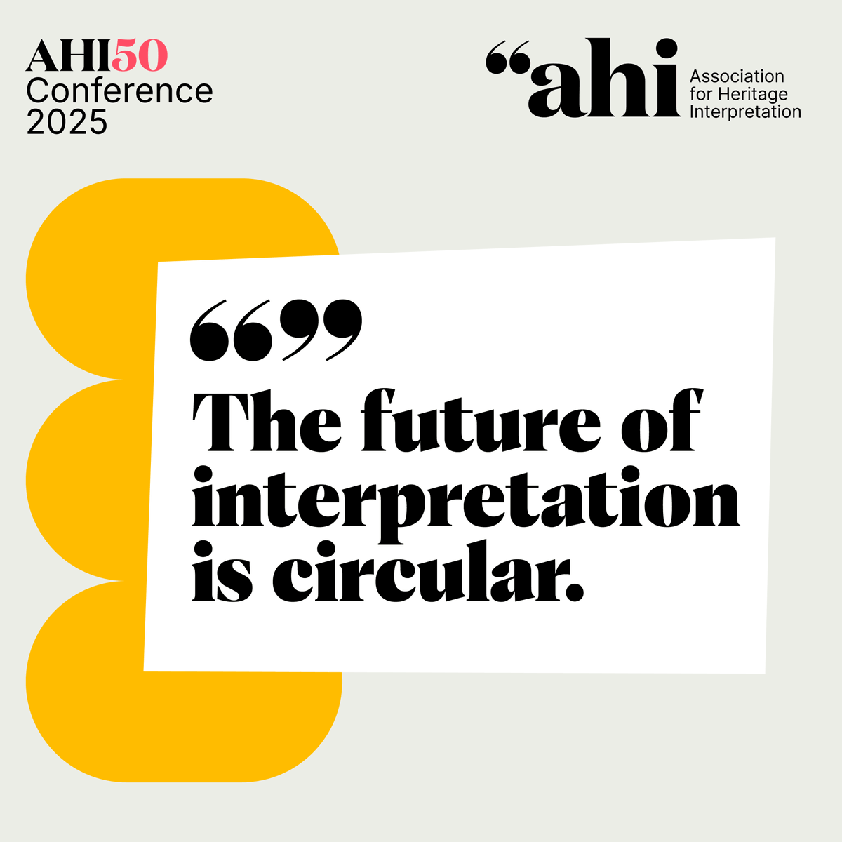 AHI_Social's tweet photo. At #AHI50, Eric Langham introduced AHI’s forthcoming Sustainability Best Practice Guide and AHI Exchange Scheme - reimagining exhibitions as circular, regenerative and alive.

Join AHI, together we can shape the future of interpretation>  https://t.co/O6h7XzQSXh https://t.co/UgqZ00vQMQ