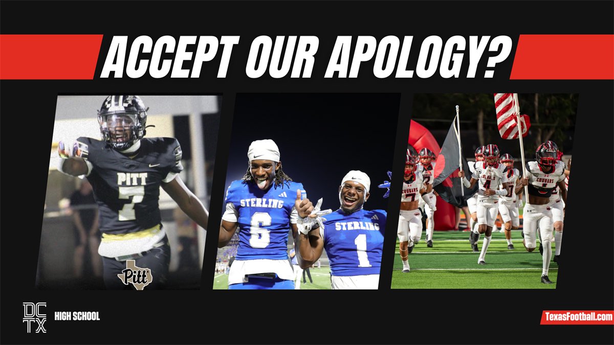 Midway through the 2025 season, it’s time to admit we at Dave Campbell’s were wrong about these teams.

Happy #DisrespectSZN

texasfootball.com/article/2025/1…