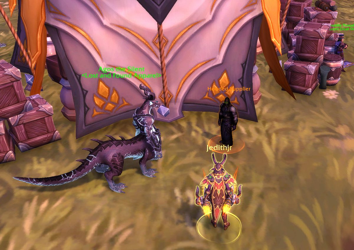 The Hooded Figure who was present in MoP Remix is here in Legion too...

Any theories?