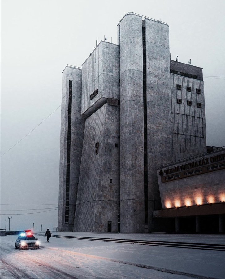 Chuvash State Opera and Ballet Theater (1985) as captured by Rustam Shagimordanov