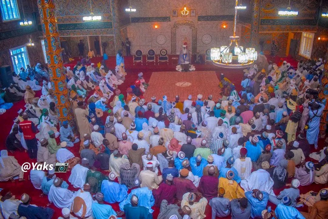 Zazzau_Emirate's tweet photo. Yesterday, the newly built Mallam Musa Hall was officially inaugurated to commemorate the 5th anniversary of the ascension of His Royal Highness, the Emir of Zazzau, Mallam Ahmed Nuhu Bamalli, CFR, LL.D, to the exalted throne of Zazzau. https://t.co/v6sj0Om4FH