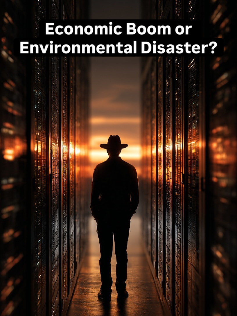 NorthREGroup's tweet photo. Rural Texas is the new frontier for data centers. 

Jobs, growth, and innovation are on the horizon  but so is a massive strain on water and land.

Can Texas power the digital age without draining its resources? 

https://t.co/VaGK446d0t

#Texas #DataCenters #RuralGrowth https://t.co/MI0T53jSEB