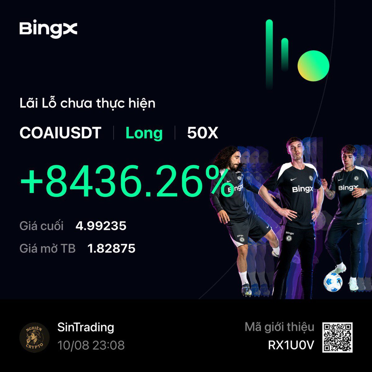 Rosseparkii's tweet image. #GOAI Không biết có cái gì để đẩy x20 lần như này không Long từ 0.5 tới giờ là x10 mà vẫn chưa thấy vol Buy giảm dần không hiểu mấy dân chơi thầy bà bảo mem đi short kiểu gì #MYX V2 
#BNB #BinanceAlpha #BinanceFutures #CZ