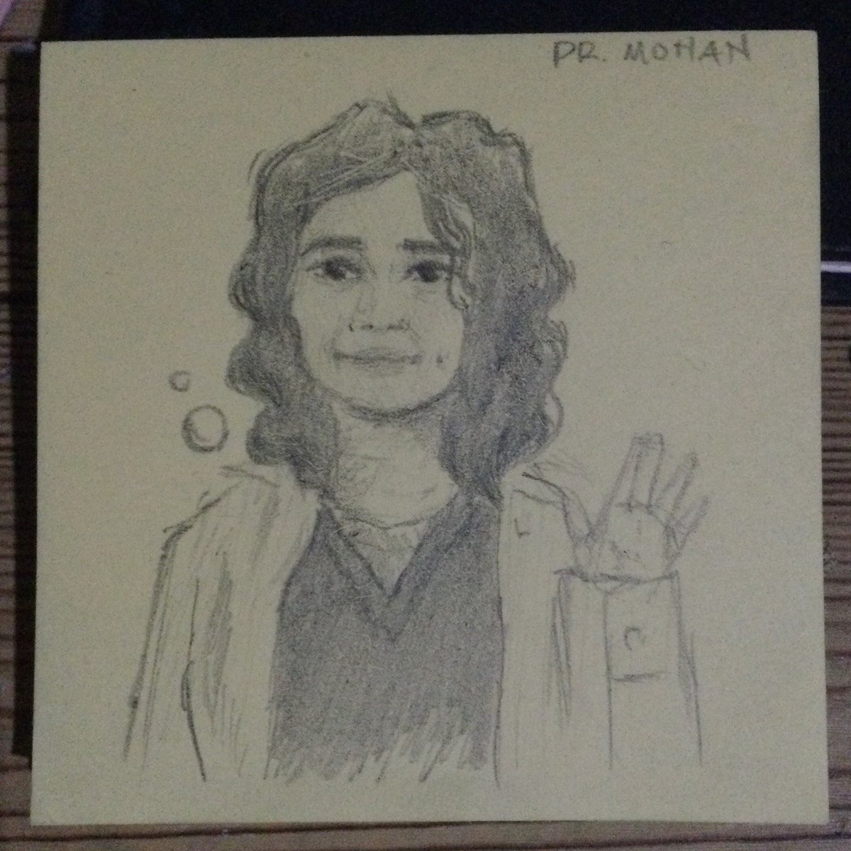 bubblearchives's tweet photo. putting something important on a post it #SamiraMohan #DrMohan #ThePitt https://t.co/C2jzcfAbYy
