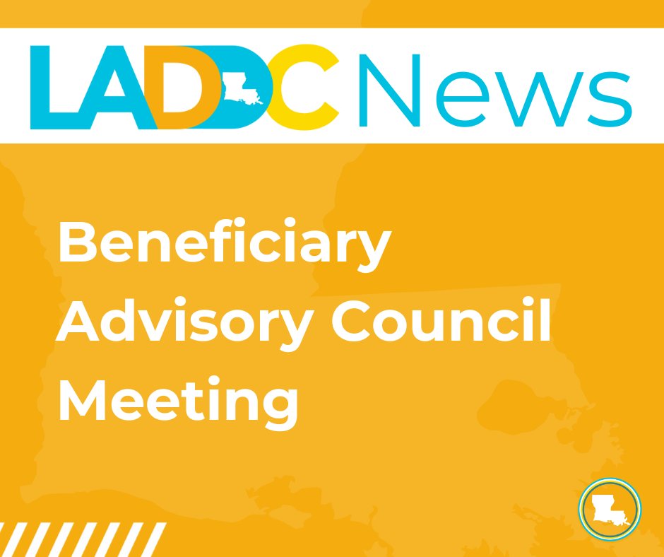 🔶Beneficiary Advisory Council Meeting🔶 

The Beneficiary Advisory Council (BAC) is a group of people who use Medicaid and want to share their experiences.
Click for more info👇 
bit.ly/4q1P2Kw