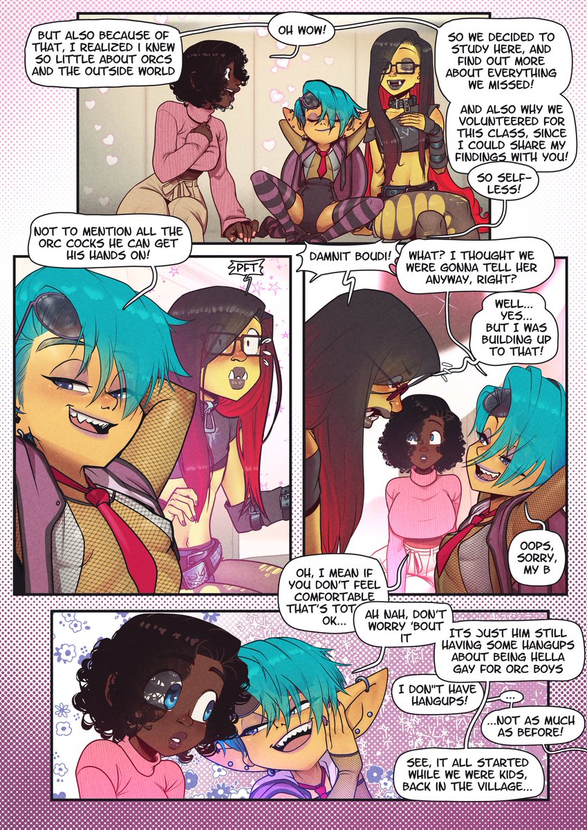 OrcBarbies's tweet photo. Erika's First Week, pg 10

Testing a Wednesday post, hopefully we'll get more traffic!

Backstory time! 💚💚 https://t.co/8WLlrXB85p