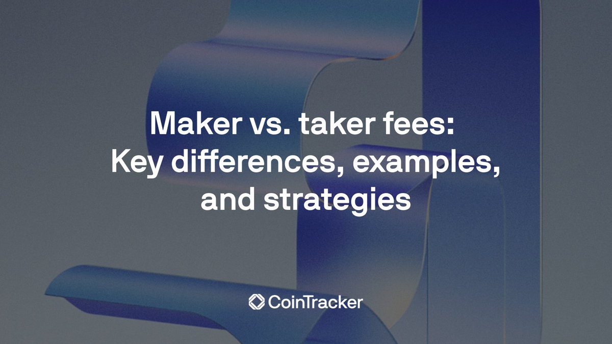 Most exchanges use a maker–taker fee model. Knowing the difference can save you real money.

💡 Makers (limit orders) add liquidity → lower fees
⚡ Takers (market orders) remove liquidity → higher fees