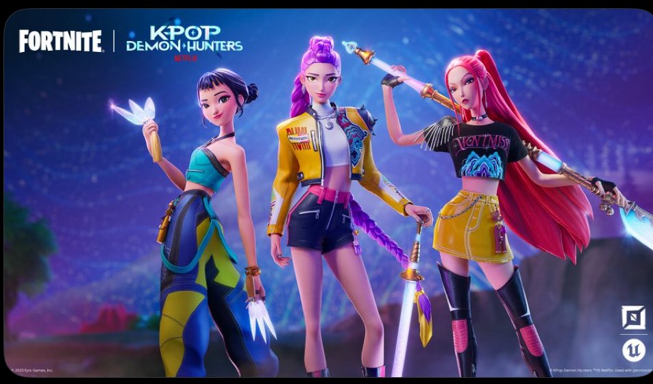 jakyel_wooten's tweet image. KPOP DEMON HUNTERS GIVEAWAY
Retweet
Follow me (@jakyel_wooten ) + turn notis on
use code kase_jack to support me 20 days for bday
ENDS IN 72 HOURS! GOOD LUCK EVERYONE
#Fortnite #KPOPDEMONHUNTERS