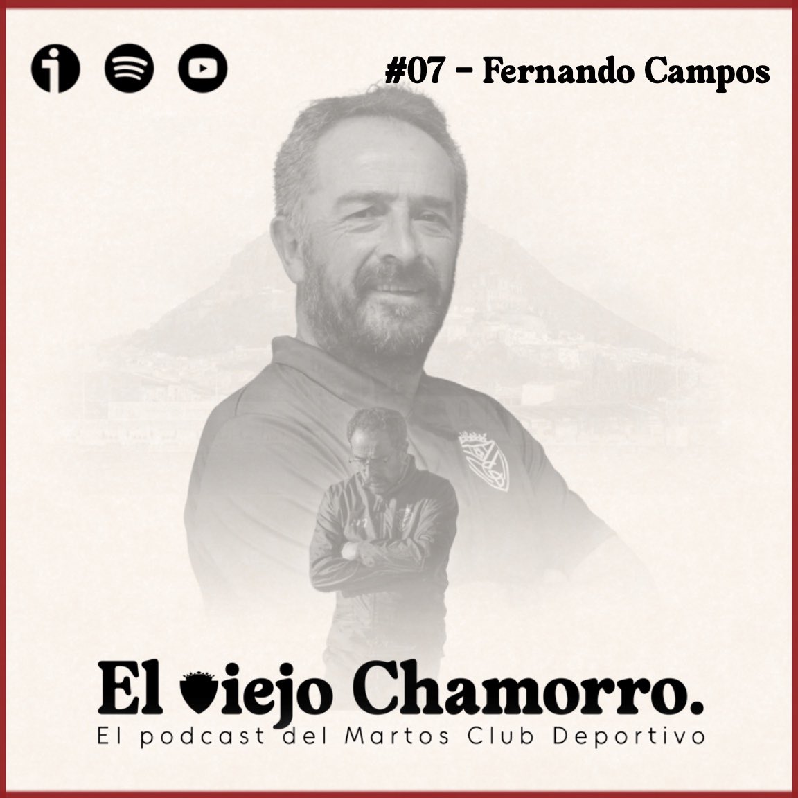 🎙️ #07 - Fernando Campos - 08/10/2025.

🟩 Spotify: open.spotify.com/episode/4ZOPjm…

🟧 iVoox: go.ivoox.com/rf/160383319

🟥 YouTube: youtu.be/JTL_HqQMZGc?si…

🎧 Un episodio lleno de recuerdos, emociones y orgullo por un grupo que devolvió al Martos CD al lugar que merece.