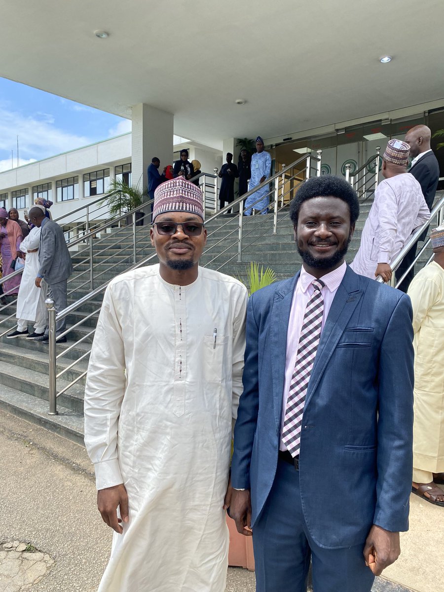 Hon_Faskari's tweet photo. Earlier yesterday, I had the privilege of attending the swearing of my uncle Hon. Justice Mainasara Umar Kogo Faskari, as Chairman court of conduct tribunal (CCT) at the Supreme Court Abuja. 
I thank Mr President @officialABAT for finding him worthy in this regard. https://t.co/G9GnJE91zz