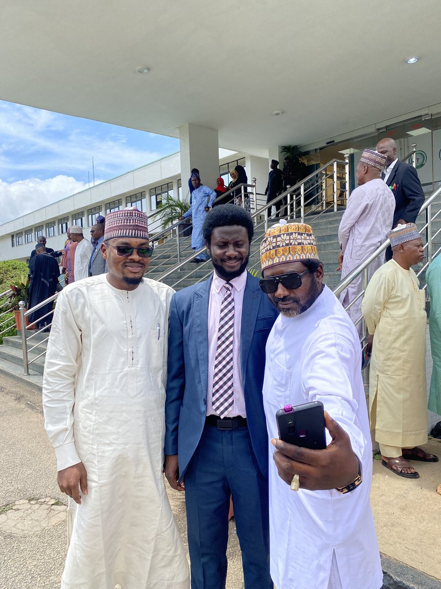 Hon_Faskari's tweet photo. Earlier yesterday, I had the privilege of attending the swearing of my uncle Hon. Justice Mainasara Umar Kogo Faskari, as Chairman court of conduct tribunal (CCT) at the Supreme Court Abuja. 
I thank Mr President @officialABAT for finding him worthy in this regard. https://t.co/G9GnJE91zz