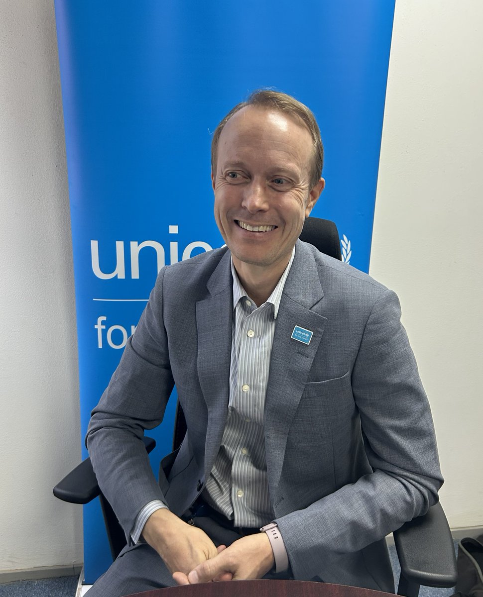 "Zambia has a young population, which is a huge position to be in," said <a href="/henri_unicef/">Henri Heikura</a>.

A powerful insight from a <a href="/unicefzambia/">UNICEF Zambia</a> - <a href="/znbctv/">ZNBC</a>  interview. 

The spotlight is on you, the youth 🙌. The future is in your hands.  Are you ready to build? 🇿🇲